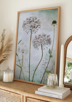 Tablou înramat „Allium” de Mandy Disher