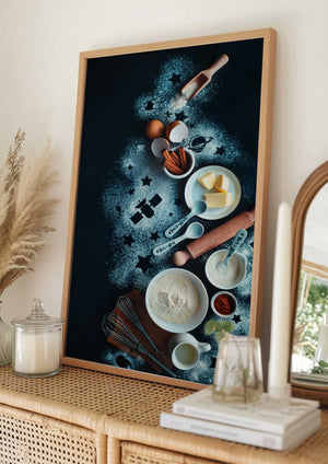 Tablou înramat „Baking for stargazers” de Dina Belenko