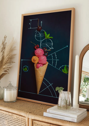 Tablou înramat „Summer homework” de Dina Belenko