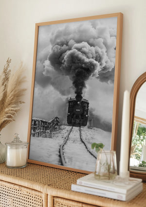Tablou înramat „Old train” de Sveduneac Dorin Lucian