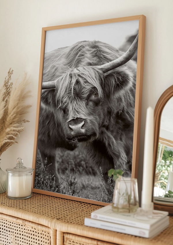 Tablou înramat „The Bull” de Jacky Parker