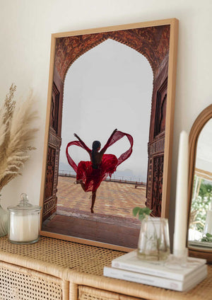 Tablou înramat „Taj Mahal's Heart” de Lin Jing