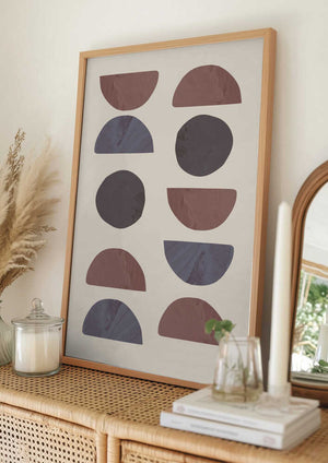 Tablou înramat „Collage 04” de Pictufy Studio