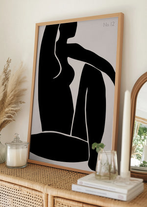 Tablou înramat „Figure No 12” de Pictufy Studio II