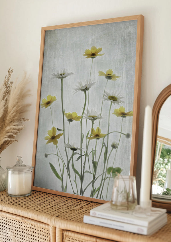 Tablou înramat „Summer Flowers” de Binbin L.