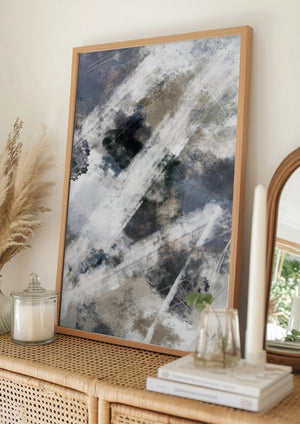 Tablou înramat „Zig Zag” de Pictufy Studio II