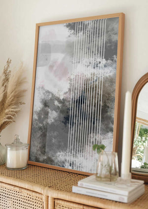 Tablou înramat „Stripes 02” de Pictufy Studio II