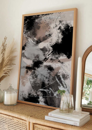 Tablou înramat „Splash Storm” de Pictufy Studio II