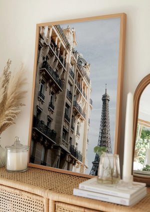 Tablou înramat „Eiffel Tower - Tour Eiffel” de Pictufy Studio III