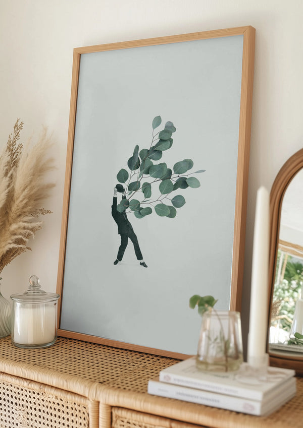 Tablou înramat „The extravert” de Maarten Léon