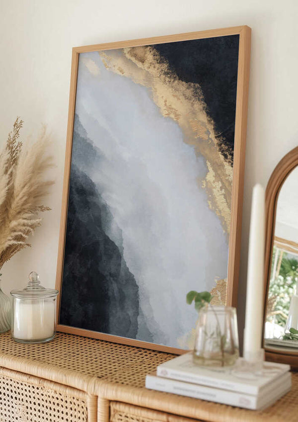 Tablou înramat „Stream” de Elisabeth Fredriksson