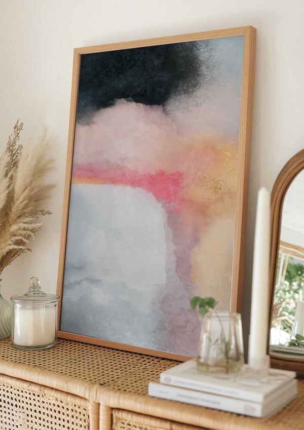 Tablou înramat „Billow” de Elisabeth Fredriksson