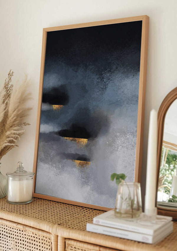 Tablou înramat „Cloudburst” de Elisabeth Fredriksson