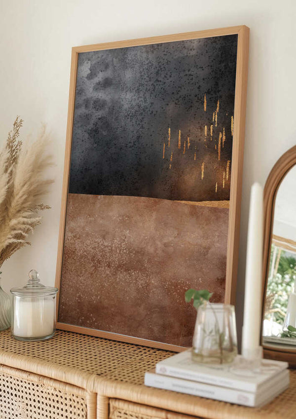 Tablou înramat „Autumn Rain” de Elisabeth Fredriksson