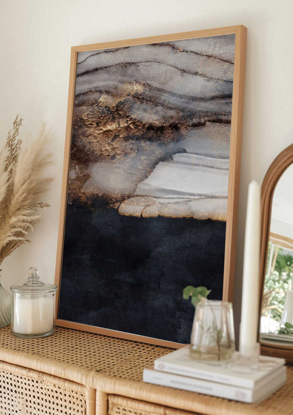 Tablou înramat „Incoming Storm” de Elisabeth Fredriksson