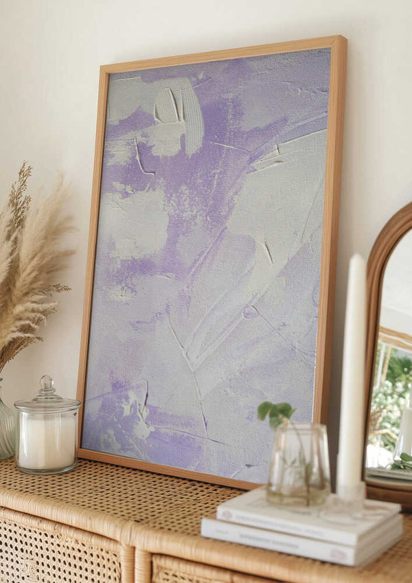 Tablou înramat „Lavender Whispers” de uplusmestudio