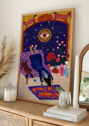 Tablou înramat „Day off from office” de Jota de jai