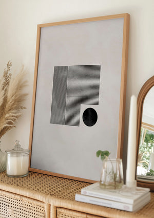 Tablou înramat „Minimalist square” de Pictufy Studio II