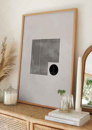 Tablou înramat „Minimalist square” de Pictufy Studio II