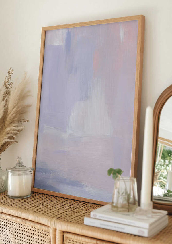 Tablou înramat „Soft Hues Ballet” de uplusmestudio