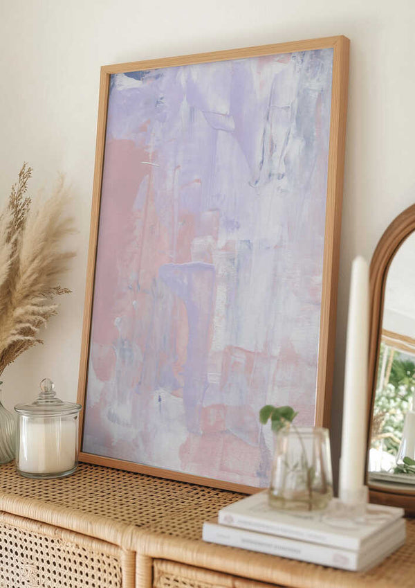 Tablou înramat „Pastel Hues Of Pink” de uplusmestudio