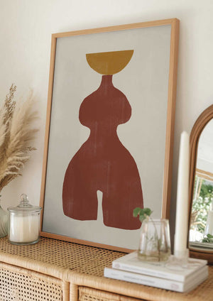 Tablou înramat „Abstract Balance” de THE MIUUS STUDIO