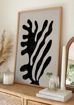 Tablou înramat „Silhouette Flow” de THE MIUUS STUDIO
