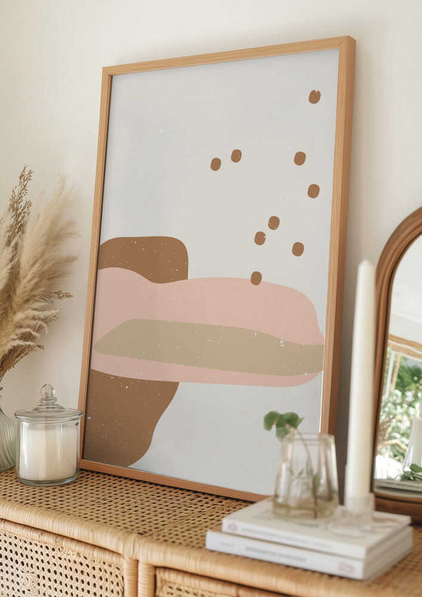 Tablou înramat „Abstract composition 2” de NKTN