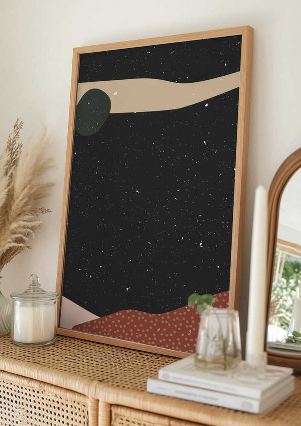 Tablou înramat „Abstract composition 3” de NKTN