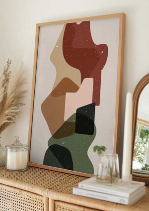 Tablou înramat „Abstract composition 12” de NKTN