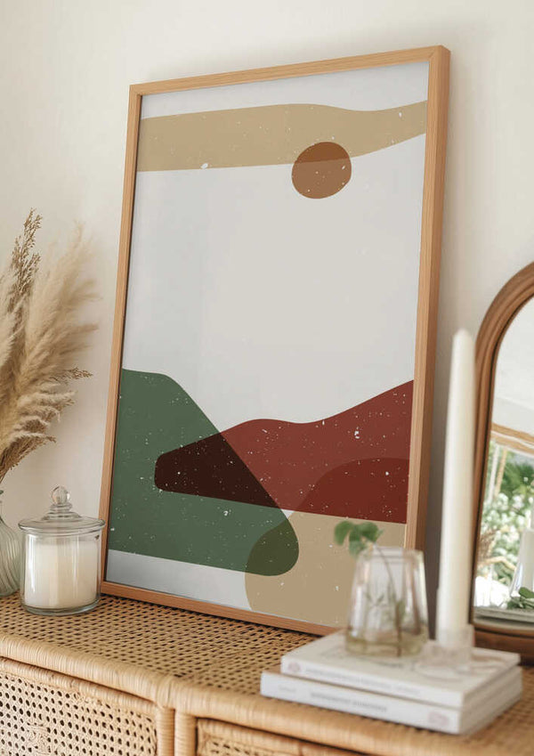 Tablou înramat „Abstract composition 13” de NKTN