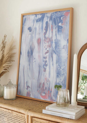 Tablou înramat „Ethereal Cascade” de uplusmestudio