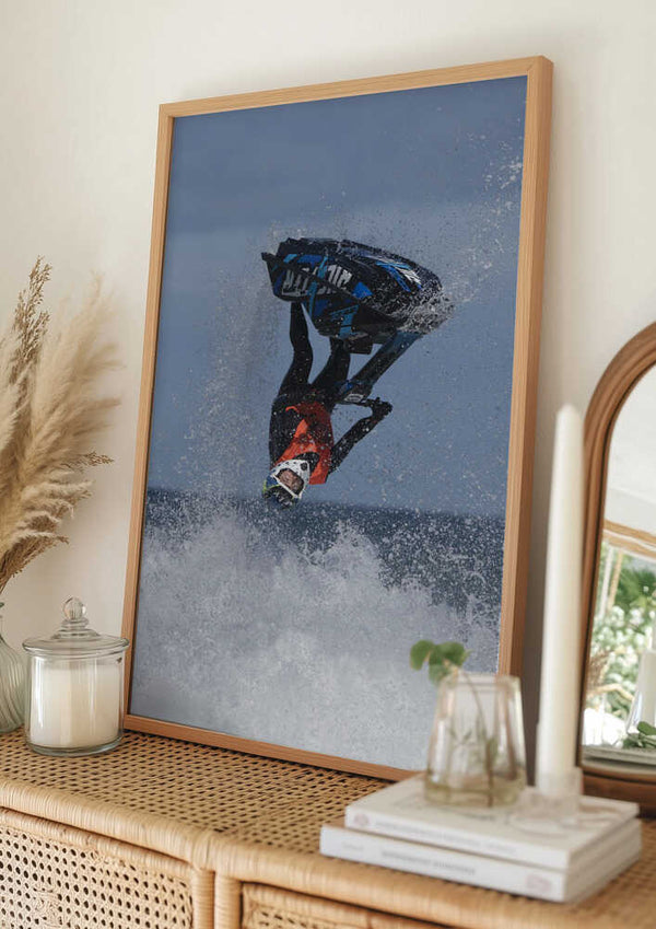 Tablou înramat „Motosurf” de Oskar Baglietto