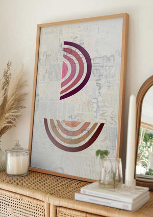 Tablou înramat „Boho art 3” de Rafal Kulik