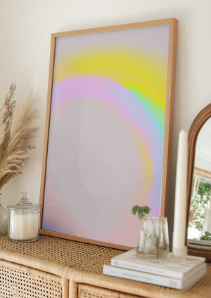 Tablou înramat „Pastel Aurora” de Treechild