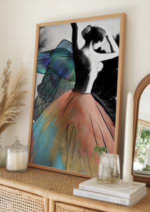 Tablou înramat „The Humming Bird Dancer” de Ruth Day