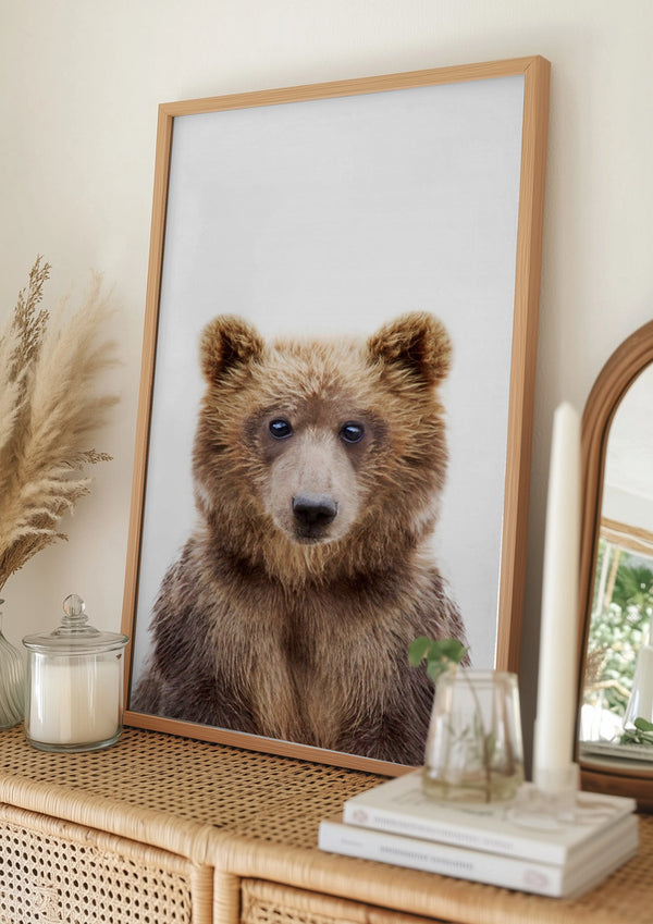 Tablou înramat „Baby Bear” de Kathrin Pienaar