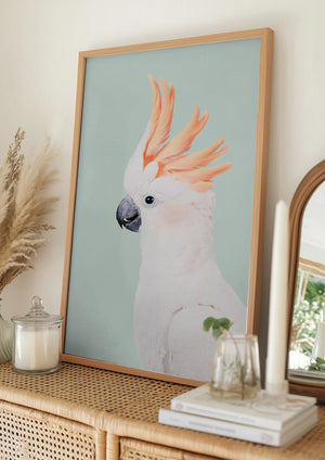 Tablou înramat „Cockatoo” de Kathrin Pienaar