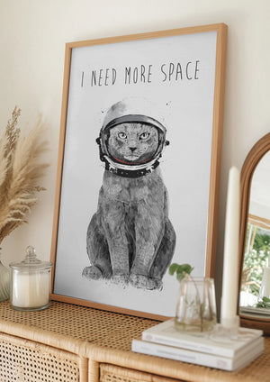Tablou înramat „I need more space” de Balazs Solti