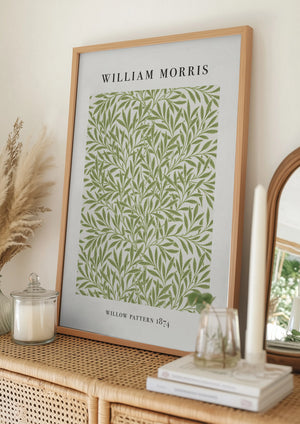 Tablou înramat „Willow Pattern” de William Morris