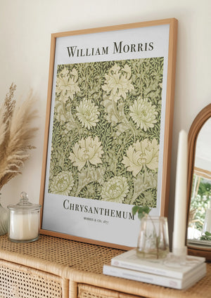 Tablou înramat „Chrysanthemum” de William Morris