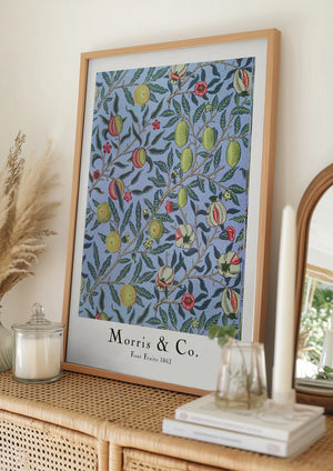 Tablou înramat „Four Fruits” de William Morris