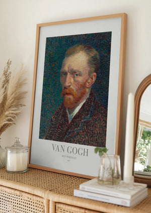 Tablou înramat „Self-Portrait” de Vincent Van Gogh
