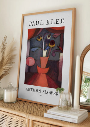 Tablou înramat „Autumn Flower 1922” de Paul Klee
