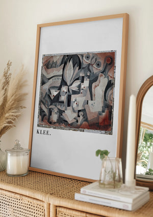 Tablou înramat „Dry Cooler Garden 1921” de Paul Klee