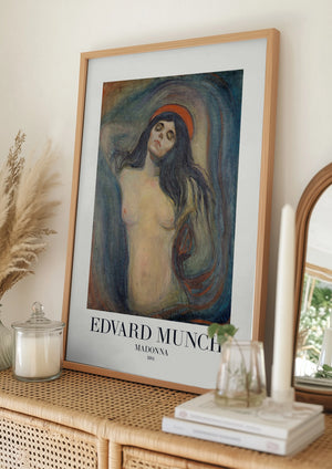 Tablou înramat „Madonna 1894” de Edvard Munch