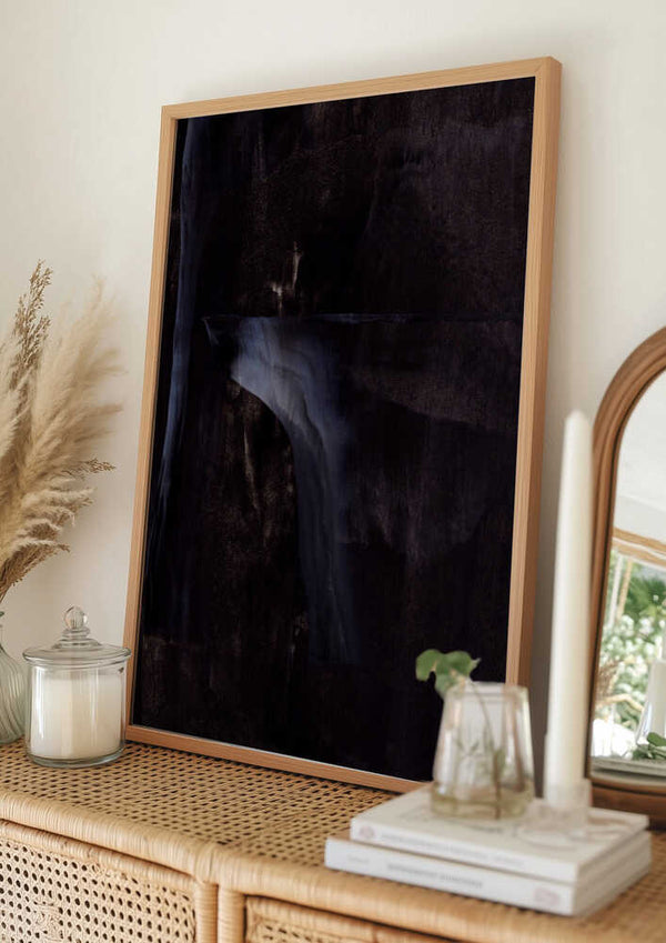 Tablou înramat „Dark Veil Harmony” de uplusmestudio