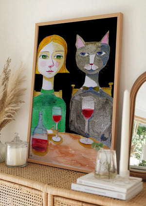 Tablou înramat „Best Friends” de Sharyn Bursic