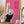 Tablou înramat „It's All Love Hand Pink” de Frances Collett