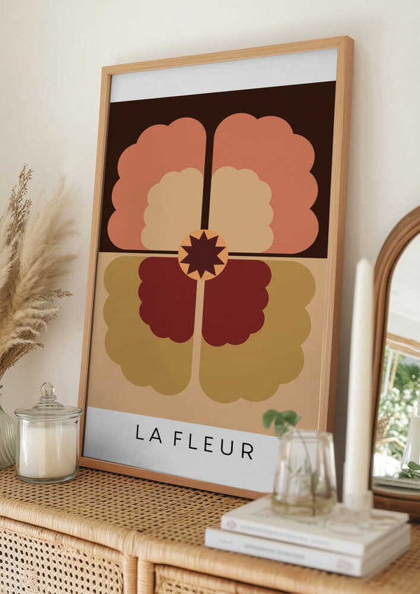 Tablou înramat „La Fleur” de Frances Collett